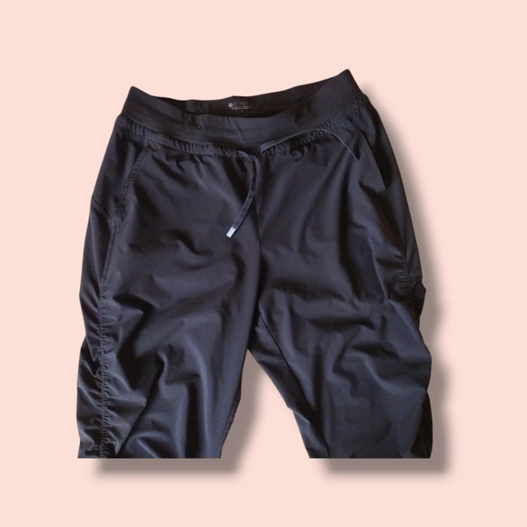 Athleta small ruched joggers black - Picture 2 of 7